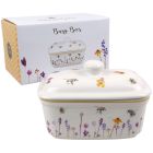 Classic Butter Dish Busy Bees Range by The Leonardo Collection 